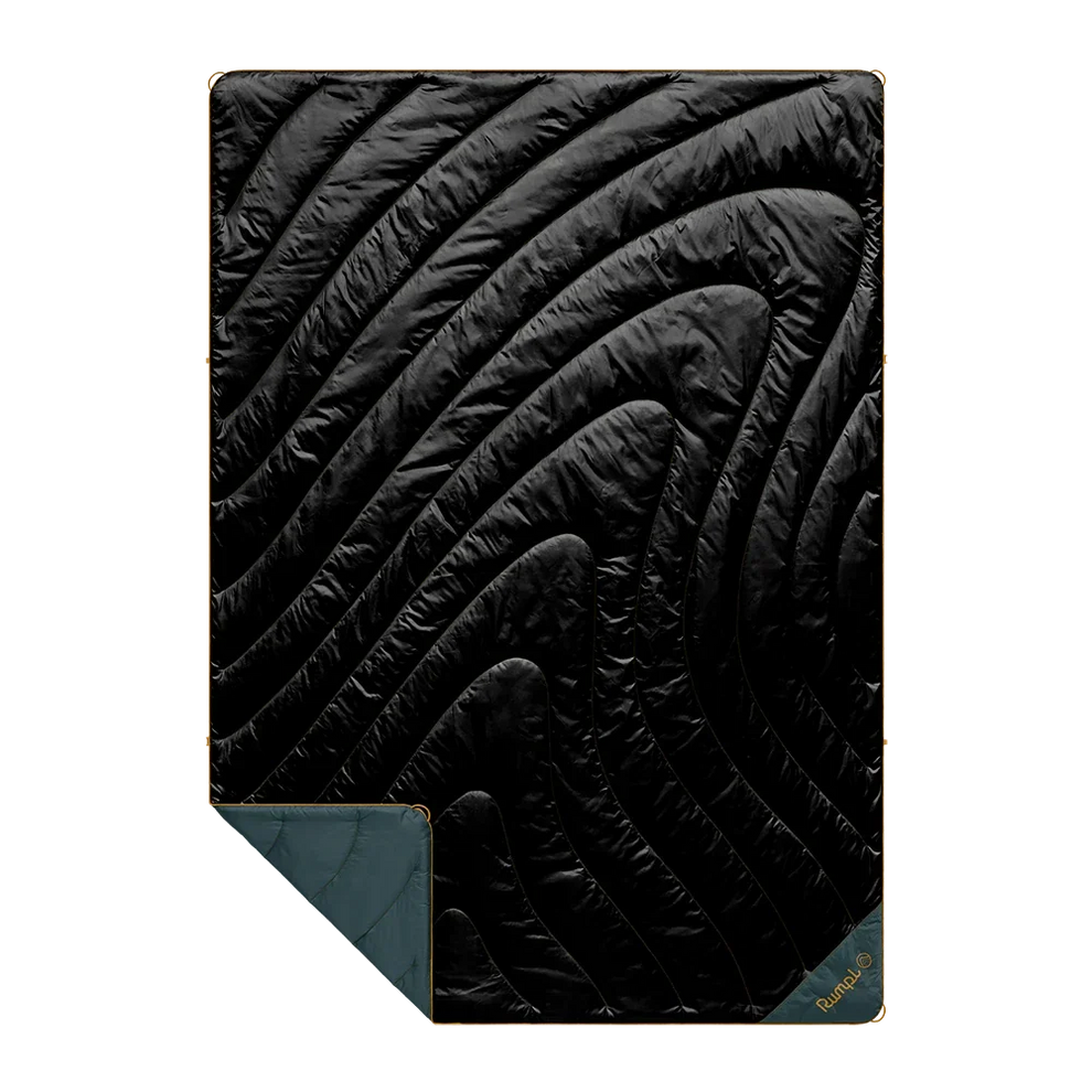 Rumpl Original Puffy Blanket - Black Original Puffy Blanket - Black| Rumpl Blankets For Everywhere Solid Original