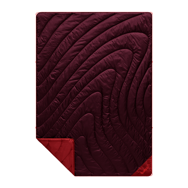 Rumpl Original Puffy Blanket - Fig Cherry Original Puffy Blanket - Fig Cherry | Rumpl Blankets For Everywhere Solid Original