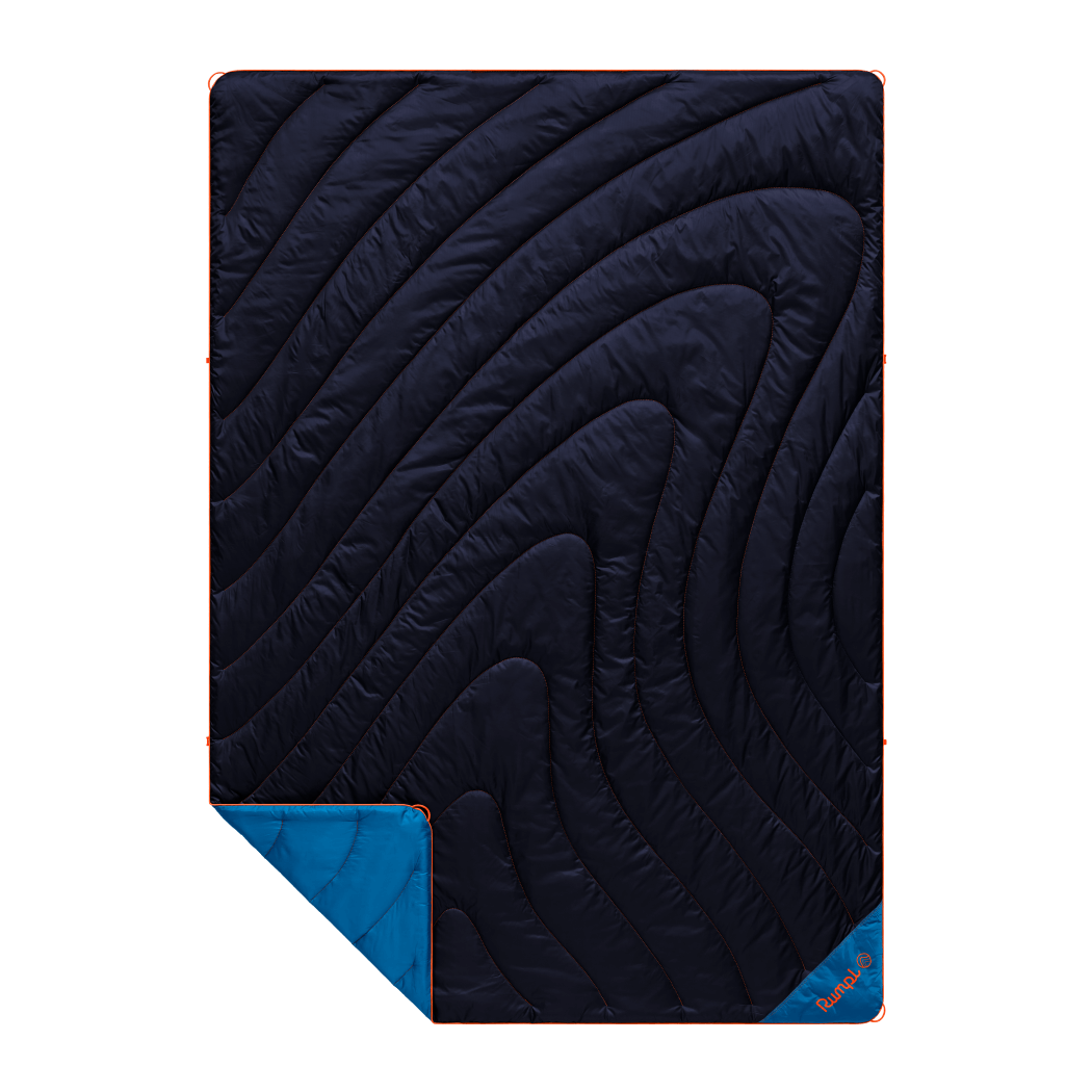 Rumpl Original Puffy Blanket - Midnight Blue Original Puffy Blanket - Midnight Blue | Rumpl Blankets For Everywhere Solid Original