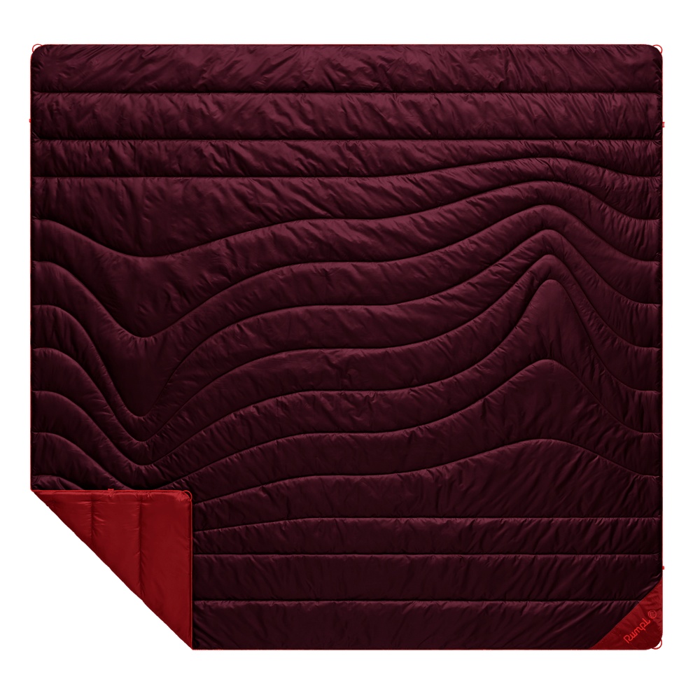 Rumpl Original Puffy 2 Person Blanket - Fig Cherry Original Puffy 2 Person Blanket - Fig Cherry | Rumpl Blankets For Everywhere Solid Original