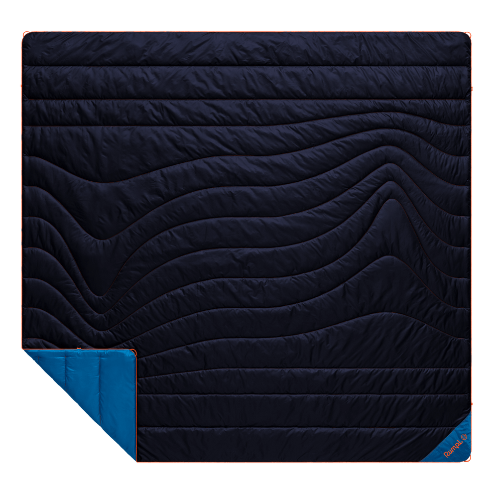 Rumpl Original Puffy 2 Person Blanket - Midnight Blue Original Puffy 2 Person Blanket - Midnight Blue | Rumpl Blankets For Everywhere Solid Original