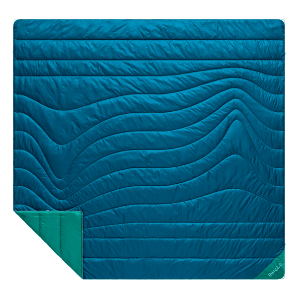 Rumpl Original Puffy 2 Person Blanket - Seascape Original Puffy 2 Person Blanket - Seascape | Rumpl Blankets For Everywhere Solid Original