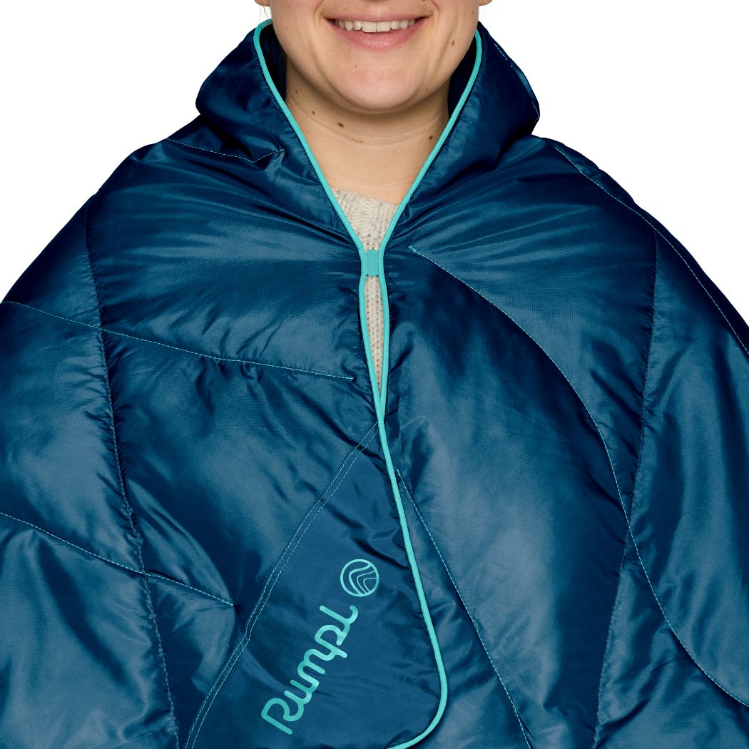 Rumpl Travel Puffy Blanket - Deepwater Travel Puffy Blanket - Deepwater | Rumpl Blankets for Everywhere Solid Travel