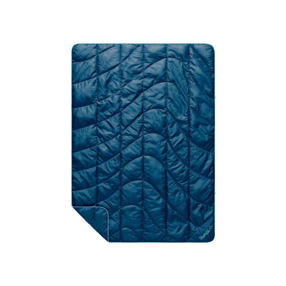 Rumpl Travel Puffy Blanket - Deepwater Travel Puffy Blanket - Deepwater | Rumpl Blankets for Everywhere Solid Travel