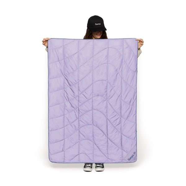 Rumpl Travel Puffy Blanket - Lavender Travel Puffy Blanket - Lavender | Rumpl Blankets for Everywhere Solid Travel