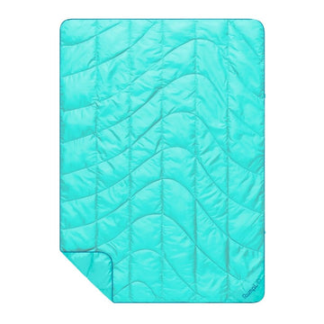 Travel Puffy Blanket - Seafoam