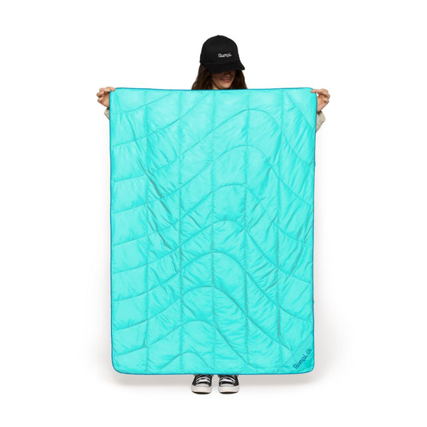 Rumpl Travel Puffy Blanket - Seafoam Travel Puffy Blanket - Seafoam | Rumpl Blankets for Everywhere Solid Travel