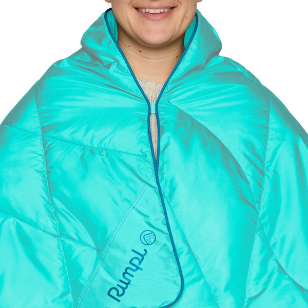 Rumpl Travel Puffy Blanket - Seafoam Travel Puffy Blanket - Seafoam | Rumpl Blankets for Everywhere Solid Travel