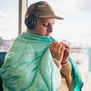 Travel Puffy Blanket - Seafoam