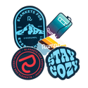 Rumpl Retro Sticker Pack Retro Sticker Pack Sticker Pack