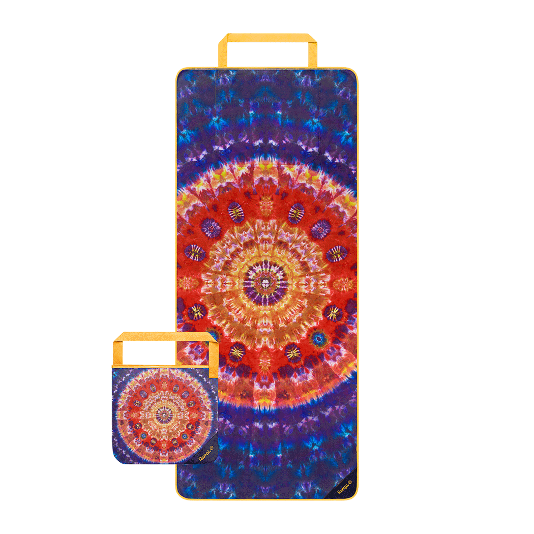 Tech Towel Tote - Tapestry Tie Dye | Rumpl Blankets For Everywhere