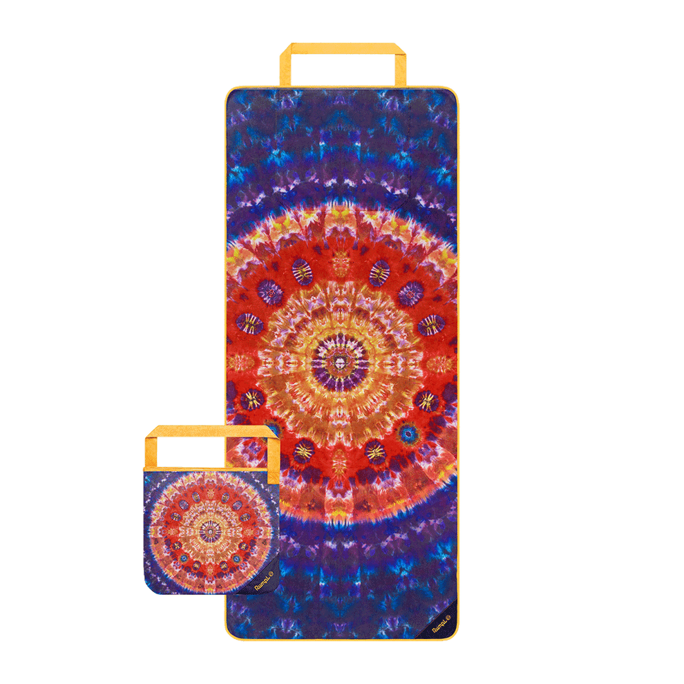 Rumpl Tech Towel Tote - Tapestry Tie Dye Tech Towel Tote - Tapestry Tie Dye | Rumpl Blankets For Everywhere Tech Towel