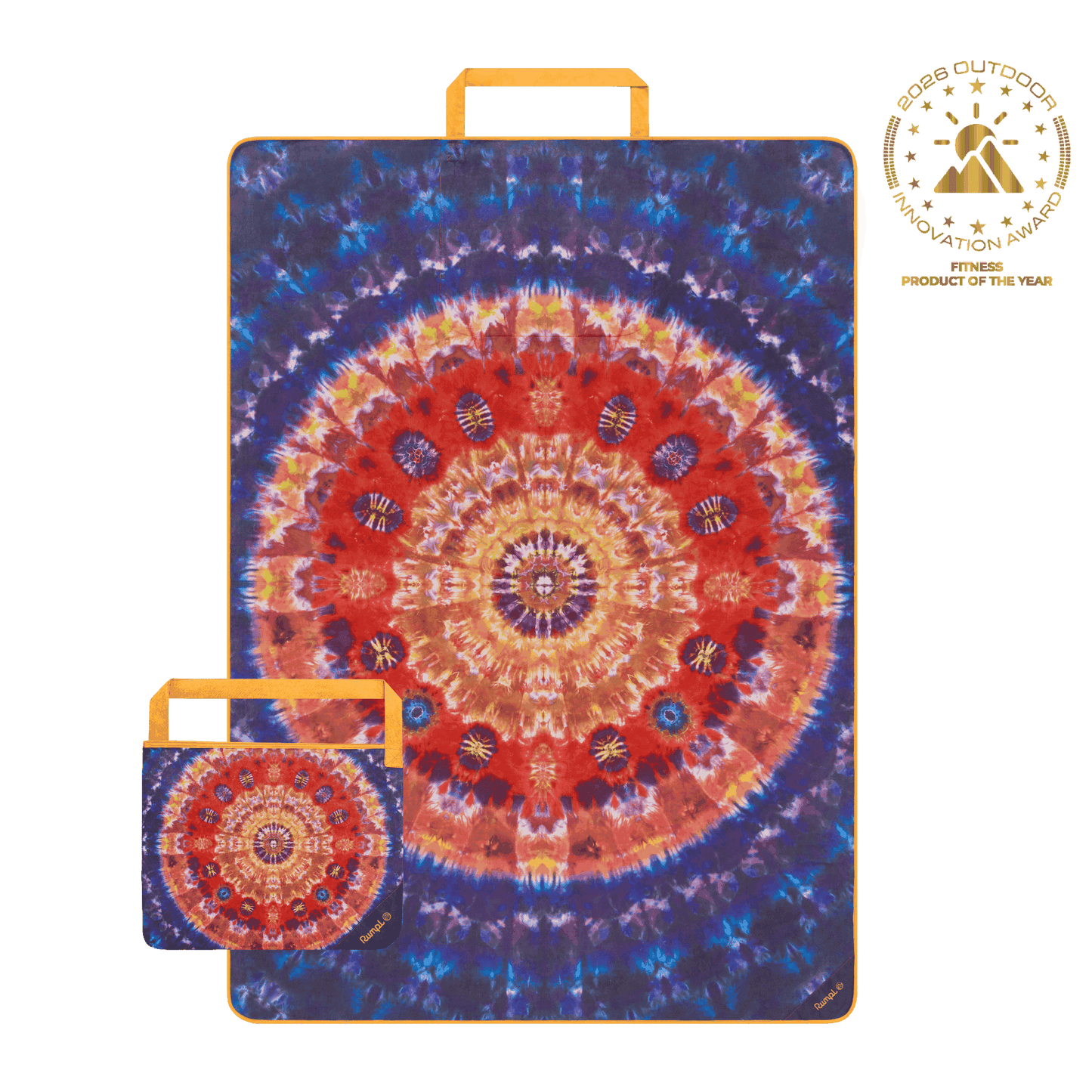 Rumpl Tech Towel Tote Double - Tapestry Tie Dye Tech Towel Tote Double - Tapestry Tie Dye | Rumpl Blankets For Everywhere Tech Towel Tote