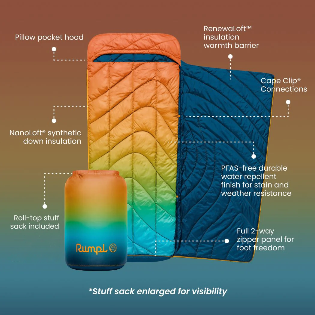 Wrap Sack 20° Sleeping Bag - Baja Fade