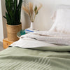 Merino SoftWool Blanket_ - Sage