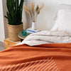 Merino SoftWool Blanket_ - Terracotta