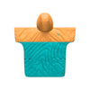 Original Puffy Poncho - Newport Colorblock