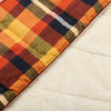 Flannel Sherpa Blanket - Autumn Plaid