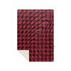 Sherpa Puffy Blanket - Junior Ombre Plaid
