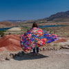 Original Puffy Blanket - Psychedelic Succulents