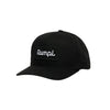 Snapback Hat - Black Logo Patch