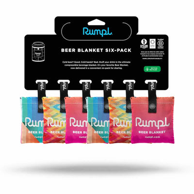 Rumpl Beer Blanket Six Pack - Spring Multicolor Beer Blanket - Spring Multi-Color | Rumpl Blankets For Everywhere Beer Blanket