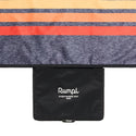 Rumpl Everywhere Mat Mini - Coast Retro Rays Everywhere Mat - Coast Retro Rays | Rumpl Blankets For Everywhere Everywhere Mat