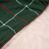 Flannel Sherpa Blanket - Fireside Plaid