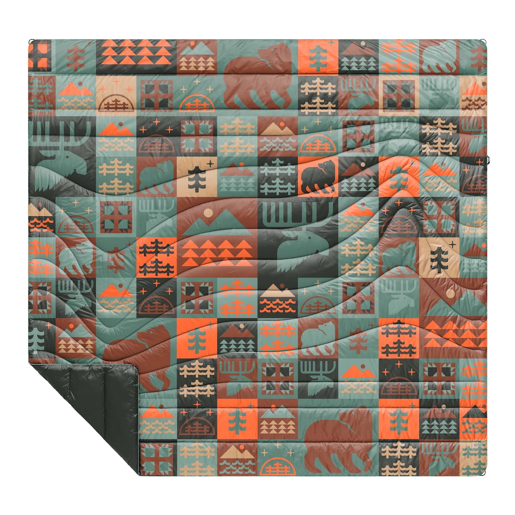Couverture Bouffante Rumpl - Taille 52x75 Pouces (1 Personne) - Bleu Marine - Occasion