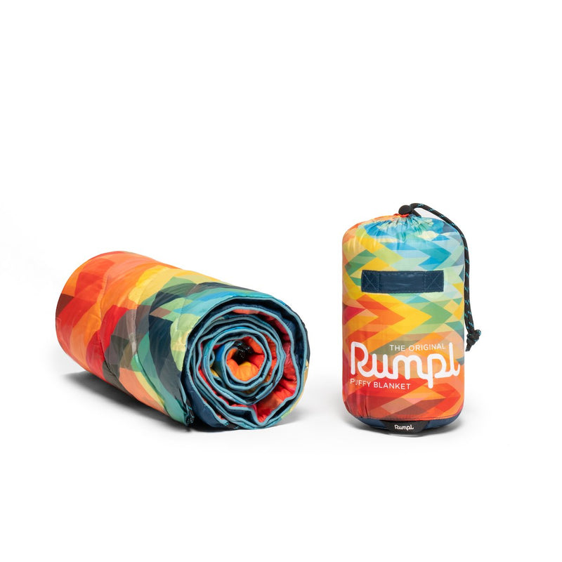 Rumpl Original Puffy Blanket - Junior Geo Printed Original Junior